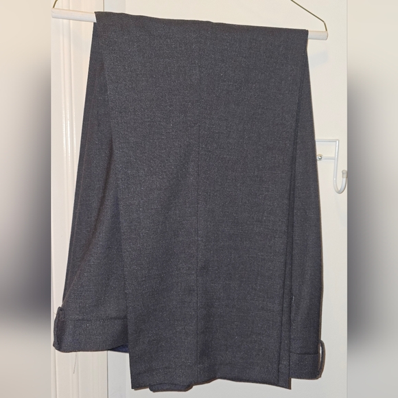 Dark Gray Saddlebred Dress Pants 42Wx29L - Picture 2 of 5